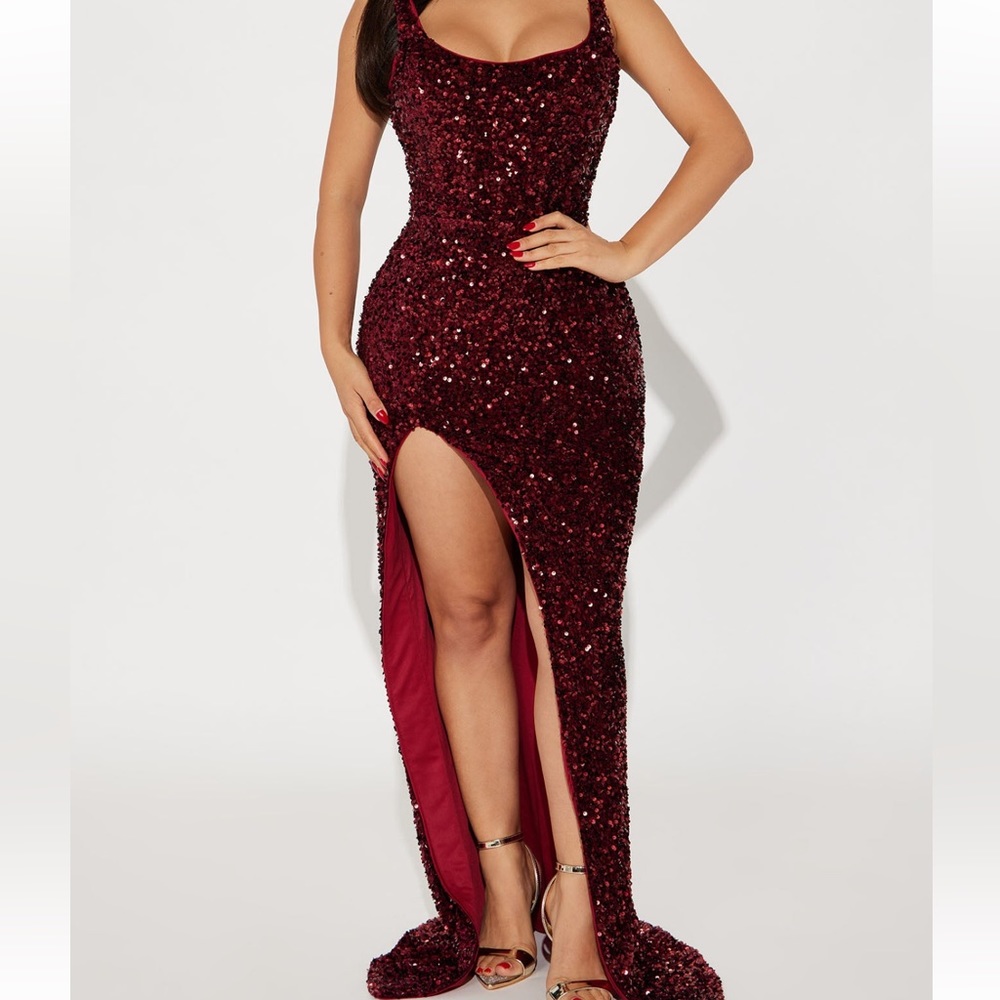 Sequin gown